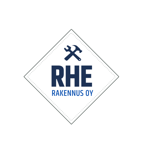 RHE-rakennus Oy logo